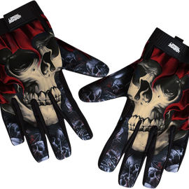 Reaper Gloves - Black/White - Small