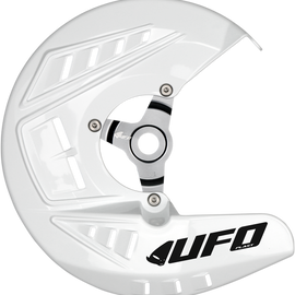 Front Disc Guard - White - KTM