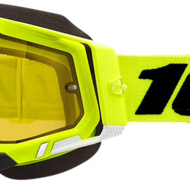 Racecraft 2 Snow Goggles - Fluo Yellow - Yellow