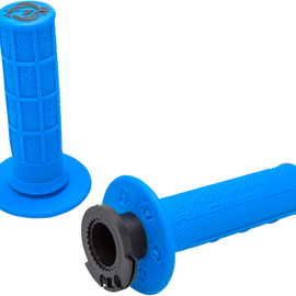 Grips - Defy - Lock-On - 4-Stroke - Electric Blue