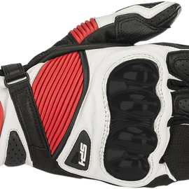 SP-1 V2 Gloves - Black/White/Red - Small