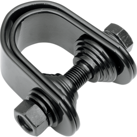 Mini Speedometer/Tachometer Clamp - For 1"/1.25" Tube - Gloss Black