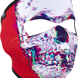 Face Mask - Glitch Skull