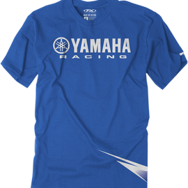 Youth Yamaha Racing Strobe T-Shirt - Blue - XL