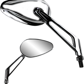 Mirror - Teardrop - Chrome