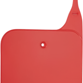 Front Number Plate - Red - Honda