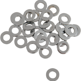 Washer 1/4" AN Chrome 30Pack