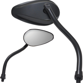 Mirror - Teardrop - Black