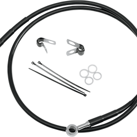 Front Brake Line FXST/DWG 84-05 Black