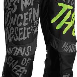 Youth Pulse Counting Sheep Pants - Charcoal/Acid - 22