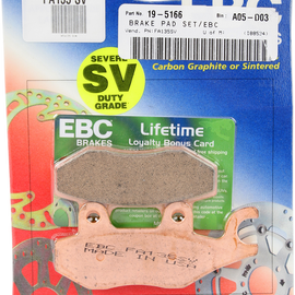 SV Severe Duty Brake Pads - FA135SV