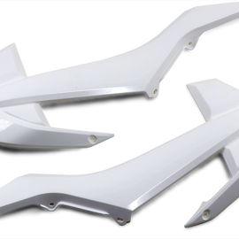 Radiator Shrouds - White - SX 65