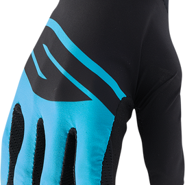 Flex Lite Gloves - Aqua/Black - Small