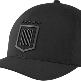 ICON 1000 Tech Hat - Black - Small/Medium