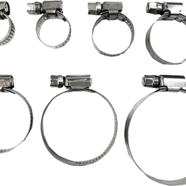 Embossed Hose Clamp - 8-12 mm