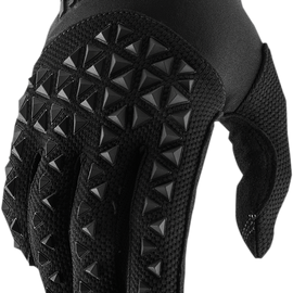 Youth Airmatic Gloves - Black/Gray - Medium