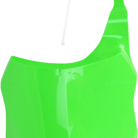 Front Number Plate - Green - Kawasaki