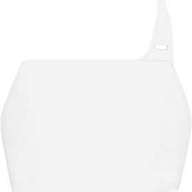 Front Number Plate - White - Suzuki