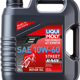 Street Race Synthetic 4T Oil - 10W-60 - 4 L