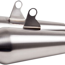 Shorty Predator Pro™ Mufflers - Brushed