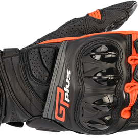 GP Plus R v2 Gloves - Black/Red - 2XL