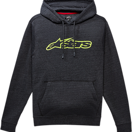 Blaze Hoodie - Charcoal/Green - XL
