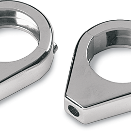 Turn Signal - Clamp - 41mm - Chrome