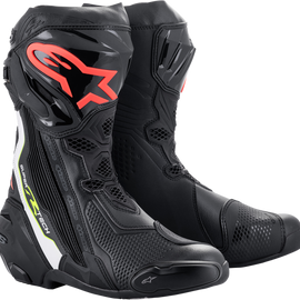 Supertech Boots - Black/Red - US 10.5 EU 45