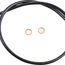 Brake Line - 35D - 12 mm - 36" - Black Pearl