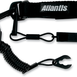 Lanyard with Whistle - Kawasaki - Black