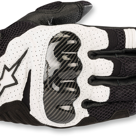 SMX-1 Air V2 Gloves - Black/White - Large