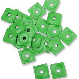 Support Plates - Green - 5/16" - 48 Pack