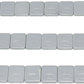 Wheel Weights - Steel - Stick-On - Silver - 36 Pack