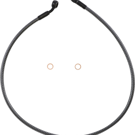 Brake Line - Front - 10 mm - 35° - 34" - KARBONFIBR