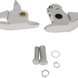 Chrome Slotted Levers690324