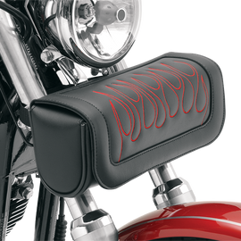 Highwayman Tattoo Tool Pouch - Flame - Red