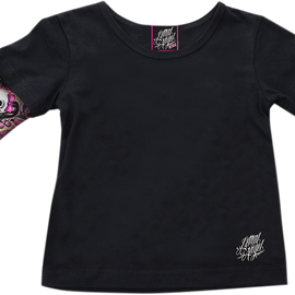 Youth Girlwing T-Shirt - Black - 3T