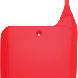 Front Number Plate - Red - Honda