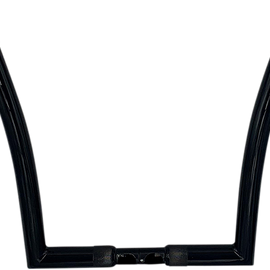 14" Black 1-1/4" Flat Top Handlebar571494268