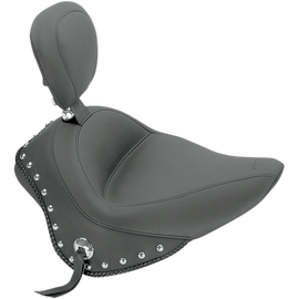 Studded Touring Solo Seat - Driver's Backrest