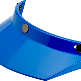 Moto 3-Snap Visor - Blue