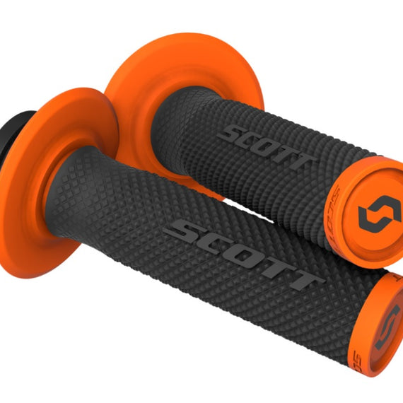 Puños Scott SX II Lock-On negro/naranja